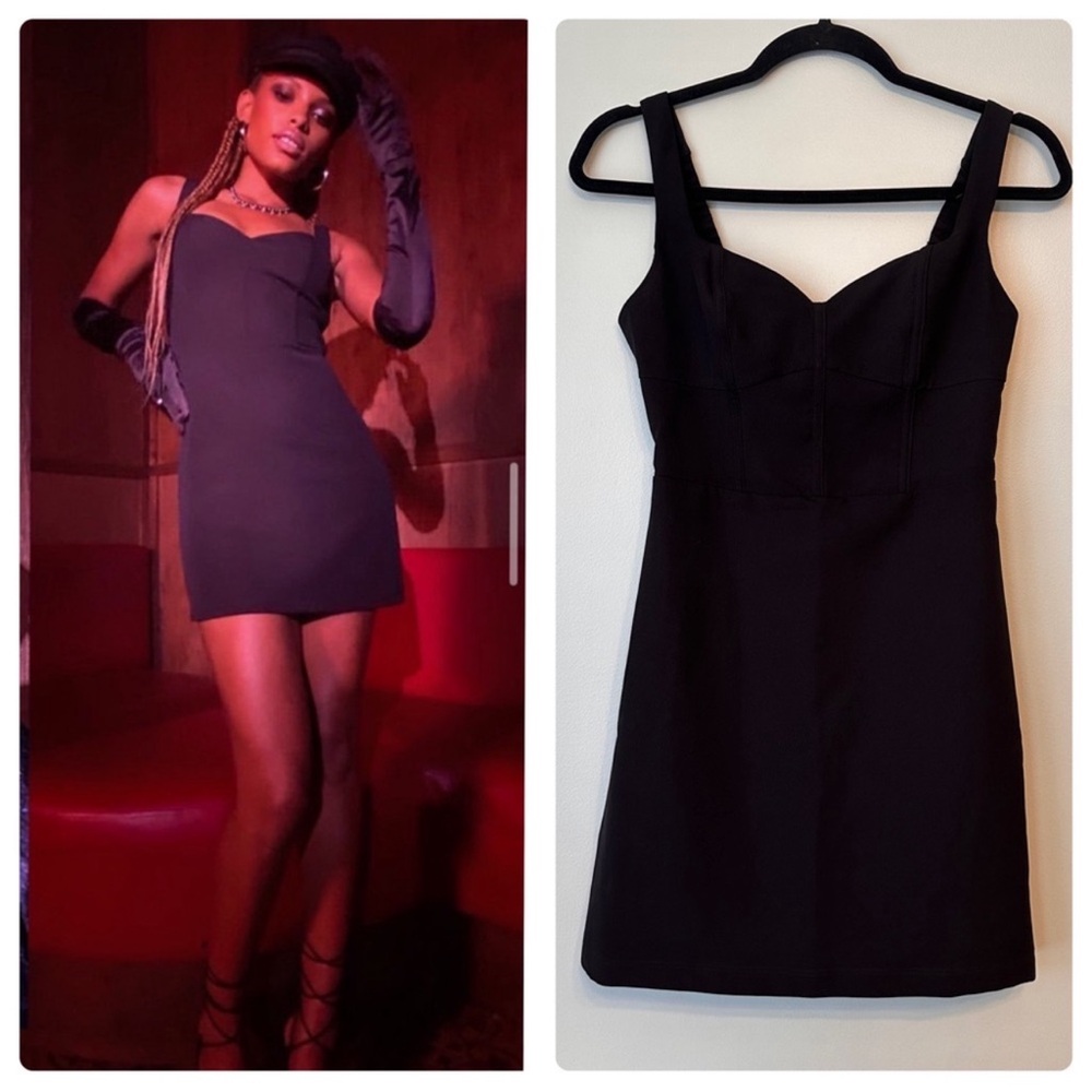 Hollister Little Black Bodycon Mini Dress